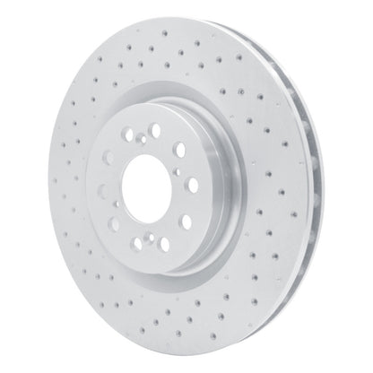DFC 17-25 Honda Civic Hatchback Drilled Front Rotor | Honda Civic X (16-22) (620-59065)