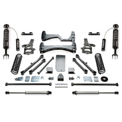Fabtech 6" Performance Exhaust System w/ 2.5" Coil-Over Resi & Rear Dual Exhaust | Ram 1500 4WD (09-11) (K3083DL)