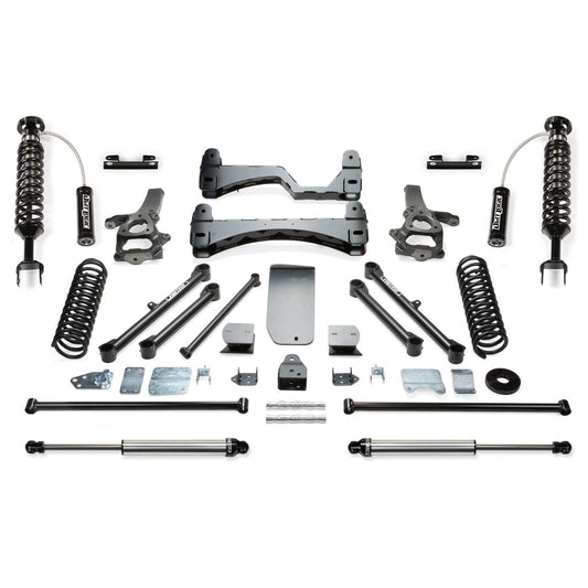 Fabtech 6" Performance Exhaust System w/ 2.5" Coil-Over Resi & Rear Dual Exhaust | Ram 1500 4WD (09-11) (K3083DL)