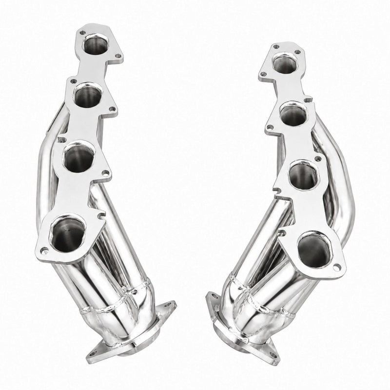 BBK 05-10 Dodge Hemi 6.1L Shorty Tuned Length Exhaust Headers - 1-7/8in Silver Ceramic