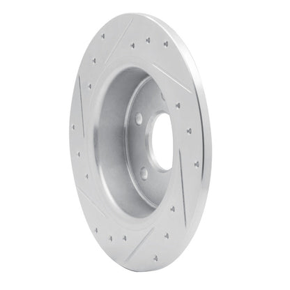 DFC D&S Brake Rotor (REAR RIGHT): Jeep Wrangler (18-25) - Silver Zinc Plated