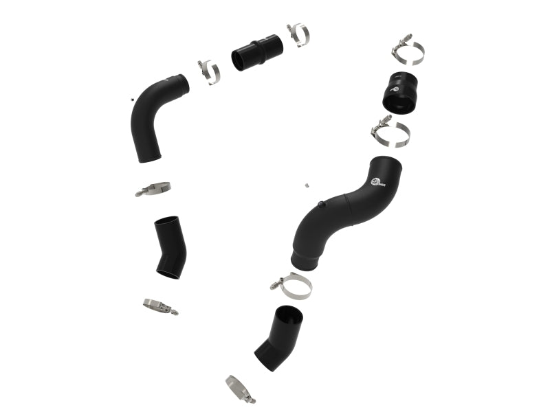 Takeda 46-20814-B BLK Hot/Cold Side Intercooler Pipe for 25-26 RAM 6.7L Cummins