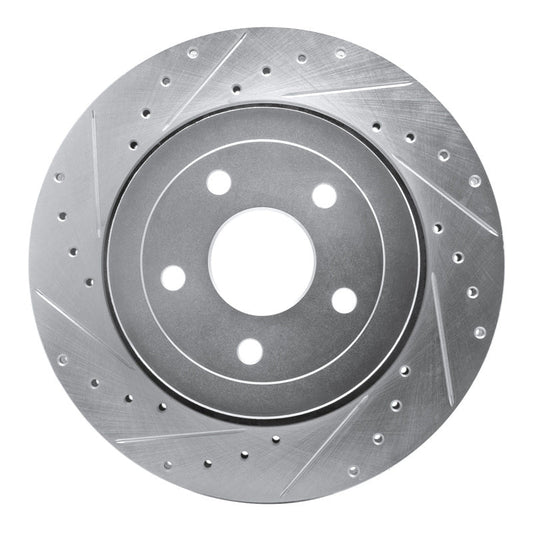 DFC D&S Silver Brake Rotor (REAR LEFT): Jeep Grand Cherokee (06-10)