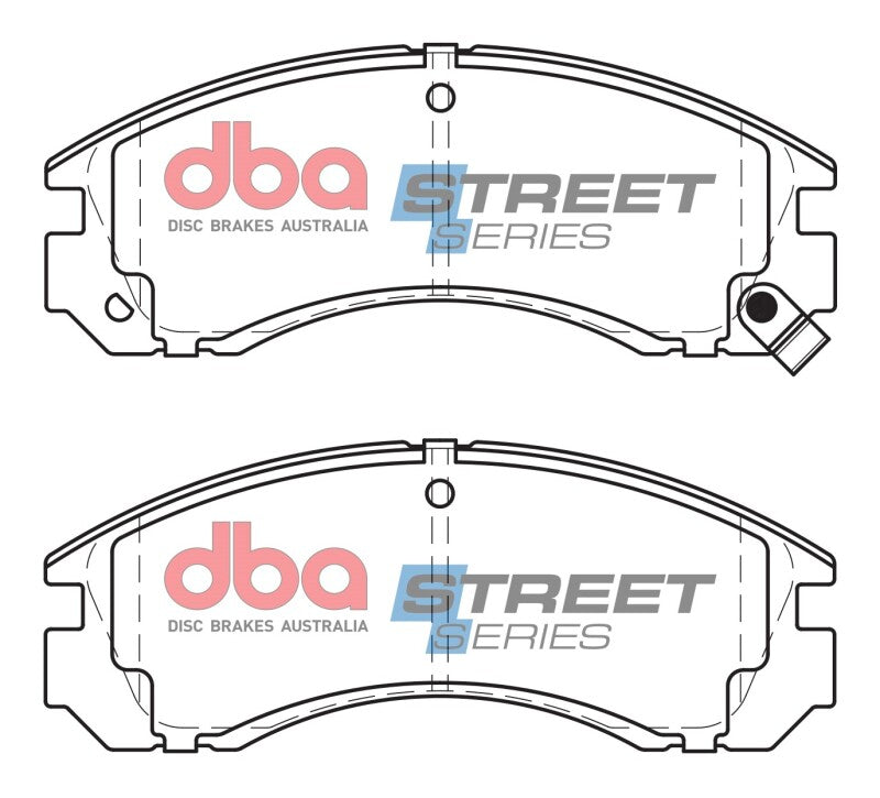 DBA Street Series Front Brake Pads | Mitsubishi 3000GT (91-99) Excl VR-4 Models (DB1223SS)