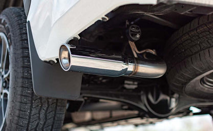 MagnaFlow Tip Stainless Double Wall Round Single Outlet Polished 4.5in DIA 3.5in Inlet 12in Length