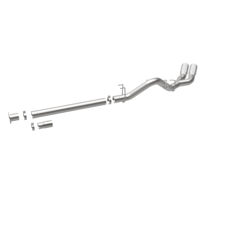 MagnaFlow 08-17 Ford F-250/350/450 4.6/6.7L DPF-Back SS 4in Dual Rear Exit | Ford Super Duty (17873)