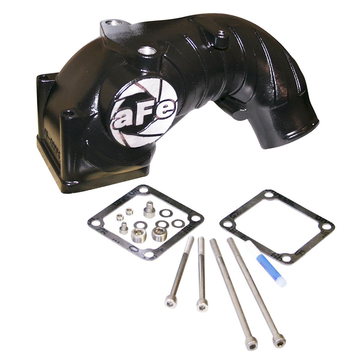 aFe BladeRunner Intake Manifold w/ Gaskets | Dodge Diesel Trucks 98.5-02 L6 5.9L (46-10021)