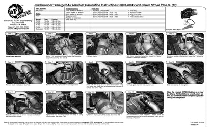 aFe Bladerunner Intake Manifold | Ford Diesel Trucks 03-04 V8 6.0L (46-10031)
