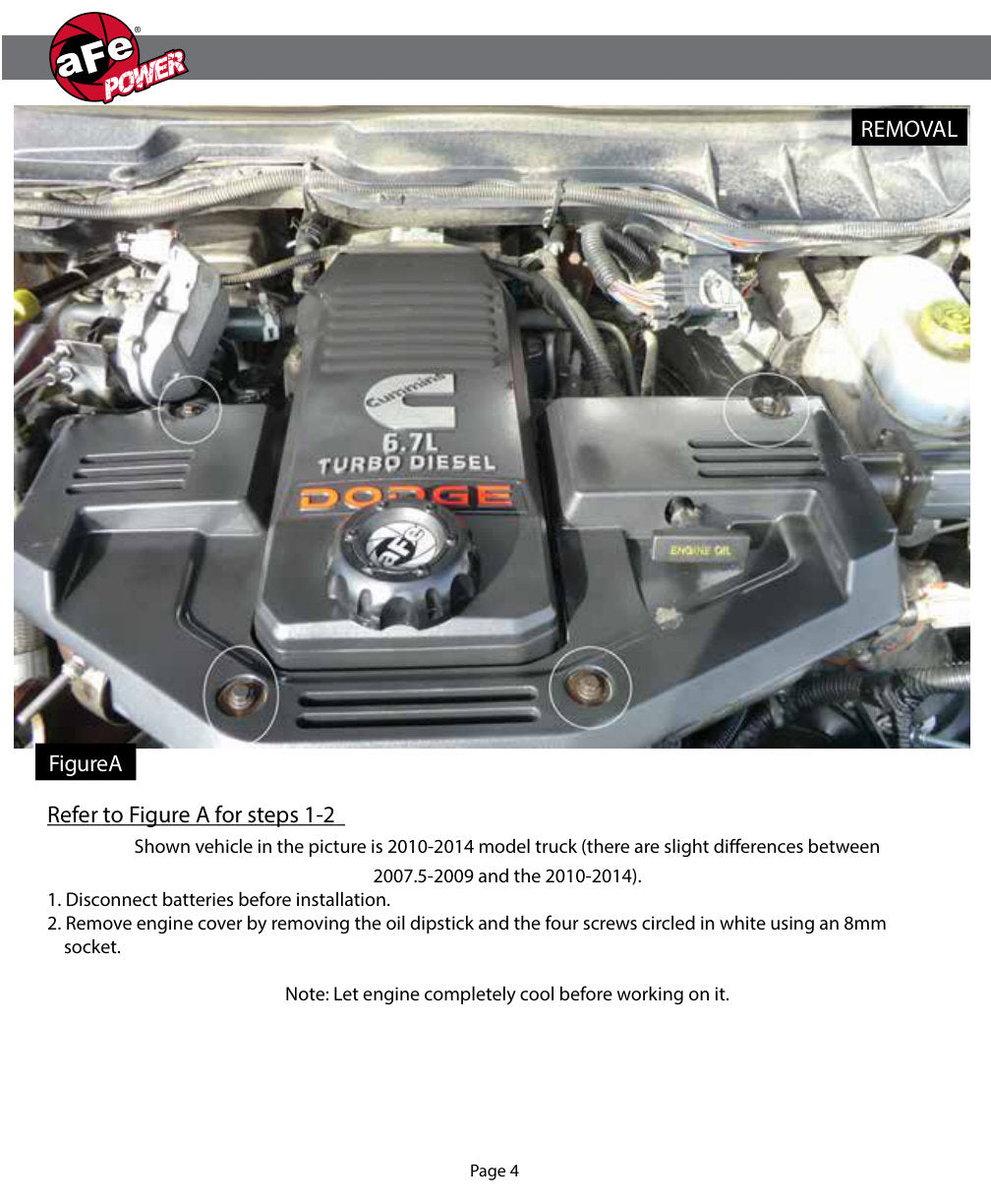 aFe Bladerunner Manifolds Intake | Dodge Ram 2500/3500 03-10 (46-10073-1)