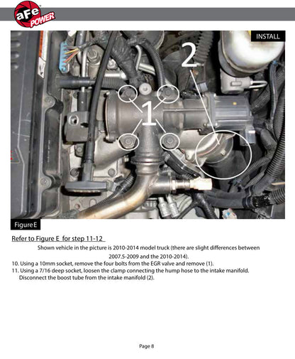 aFe Bladerunner Manifolds Intake | Dodge Ram 2500/3500 03-10 (46-10073-1)