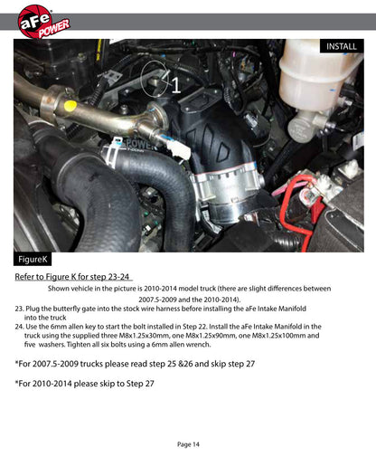 aFe Bladerunner Manifolds Intake | Dodge Ram 2500/3500 03-10 (46-10073-1)