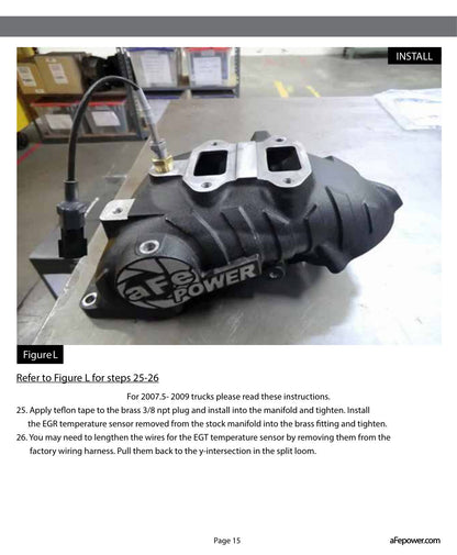 aFe Bladerunner Manifolds Intake | Dodge Ram 2500/3500 03-10 (46-10073-1)