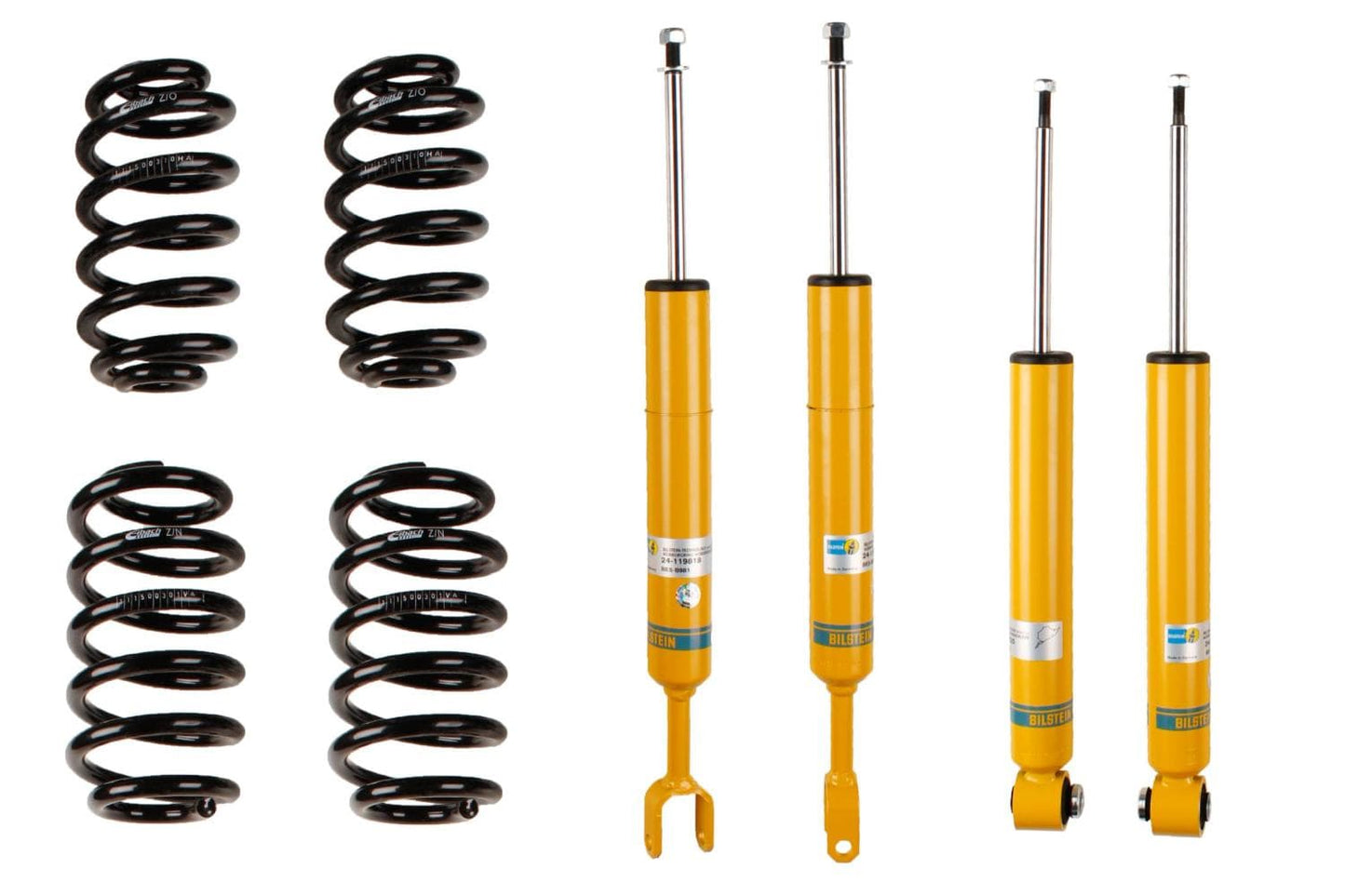 Bilstein B12 Audi TT Base Convertible Front and Rear Suspension Kit