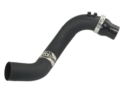 aFe 3in Aluminum Cold Charge Pipe Black | GM Diesel Trucks 04.5-05 V8 6.6L LLY (46-20048)