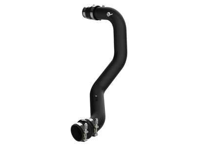 aFe 3 IN Aluminum Hot Charge Pipe Black | GM Diesel Trucks 04.5-10 V8-6.6L LLY/LBZ/LMM (46-20049)