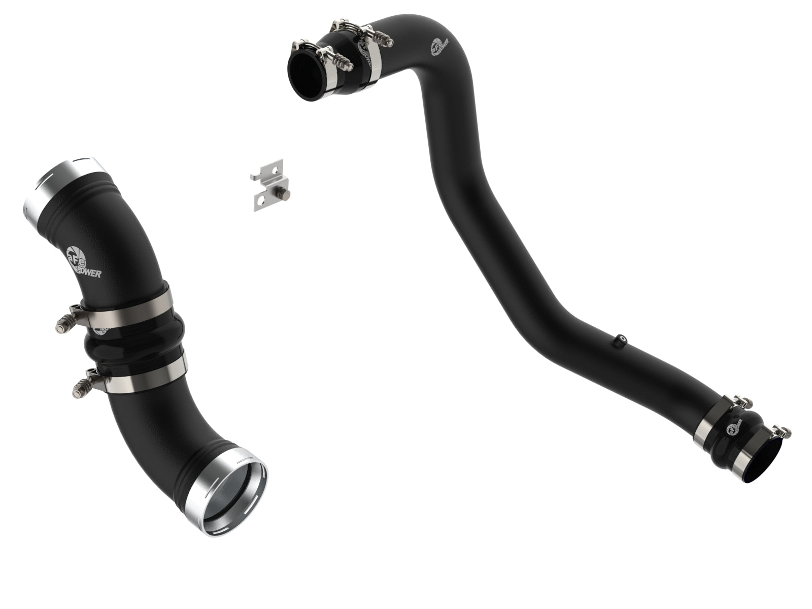 aFe BladeRunner Aluminum Hot & Cold Charge Pipe Kit | GM Diesel Trucks V8 6.6L (06-10) (46-20054-B)