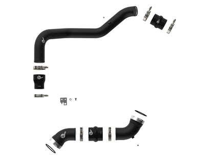 aFe BladeRunner Aluminum Hot & Cold Charge Pipe Kit | GM Diesel Trucks V8 6.6L (06-10) (46-20054-B)