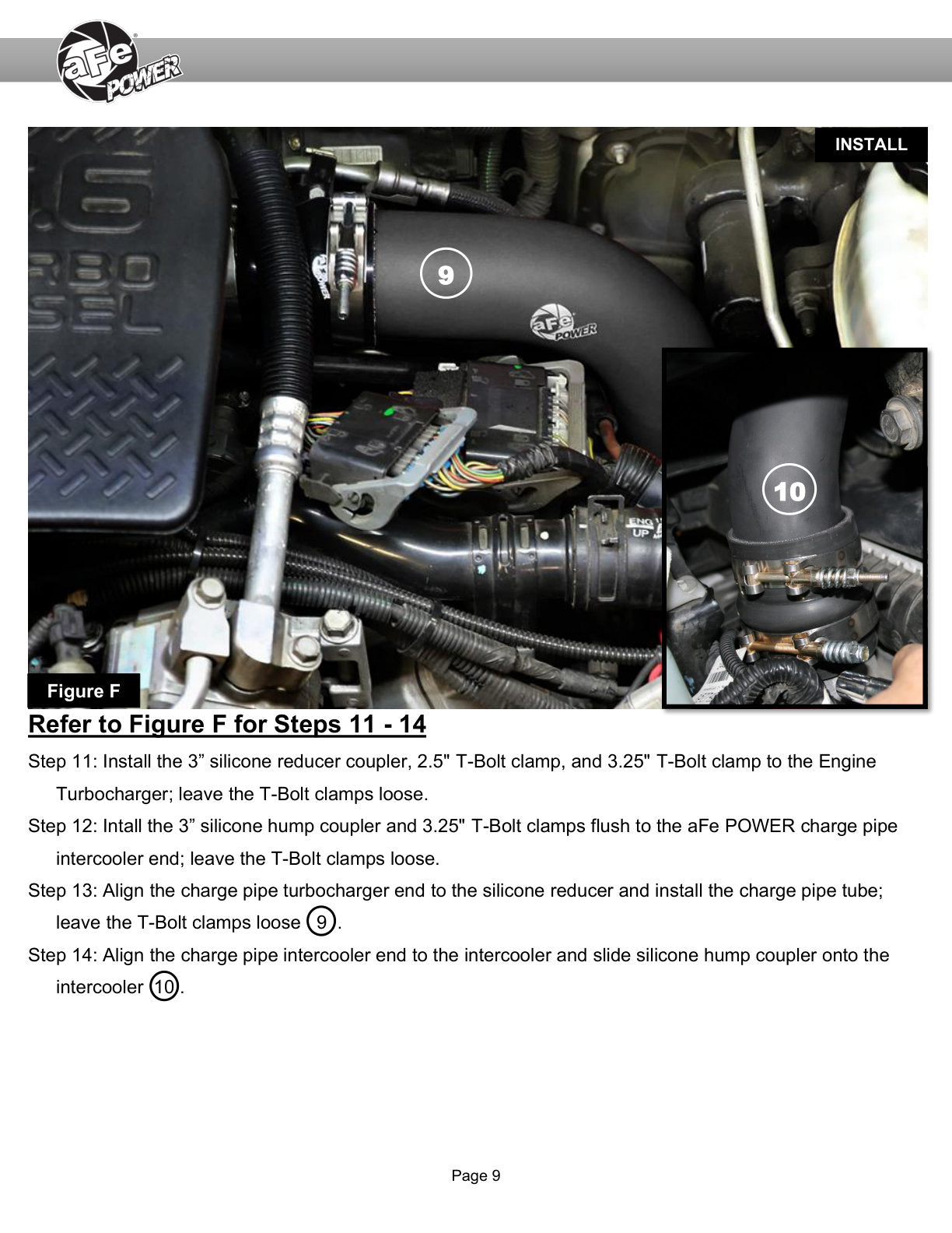 aFe BladeRunner Aluminum Hot & Cold Charge Pipe Kit | GM Diesel Trucks V8 6.6L (06-10) (46-20054-B)