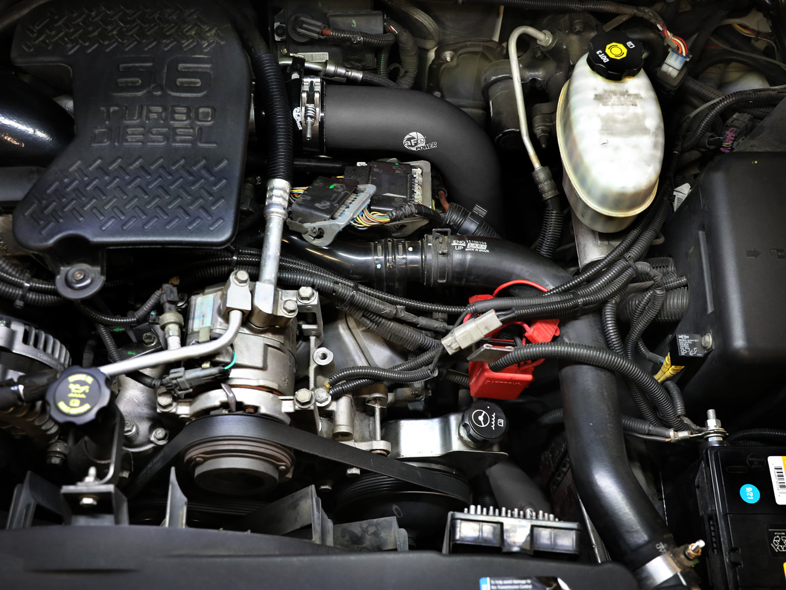 aFe BladeRunner Aluminum Hot & Cold Charge Pipe Kit | GM Diesel Trucks V8 6.6L (06-10) (46-20054-B)