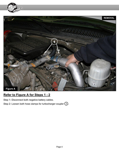 aFe BladeRunner Charge Pipe Kit | GM Diesel Trucks 06-14 (46-20054-R)