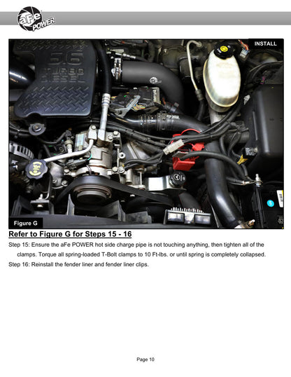 aFe BladeRunner Charge Pipe Kit | GM Diesel Trucks 06-14 (46-20054-R)