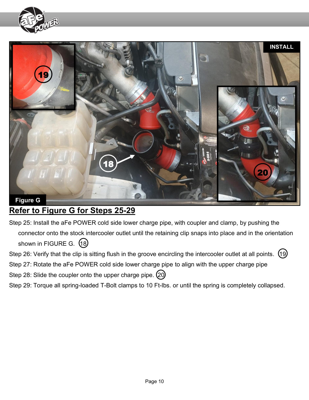 aFe BladeRunner Charge Pipe GM Diesel 06-14 V8-6.6L | Silverado/Sierra 07-14 (46-20059-B)
