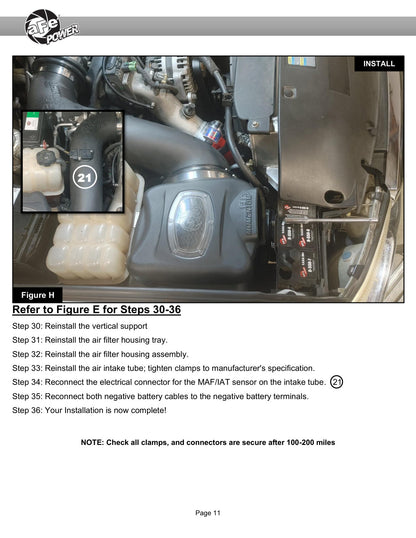 aFe BladeRunner Charge Pipe GM Diesel 06-14 V8-6.6L | Silverado/Sierra 07-14 (46-20059-B)