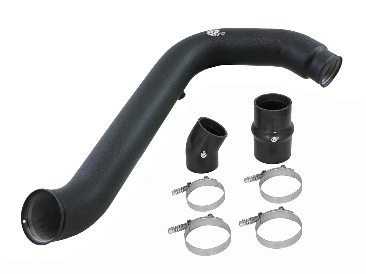 aFe Bladerunner 3in Hot Side Intercooler Tube | Ford Diesel Trucks V8 6.0L 03-07 (46-20108-B)