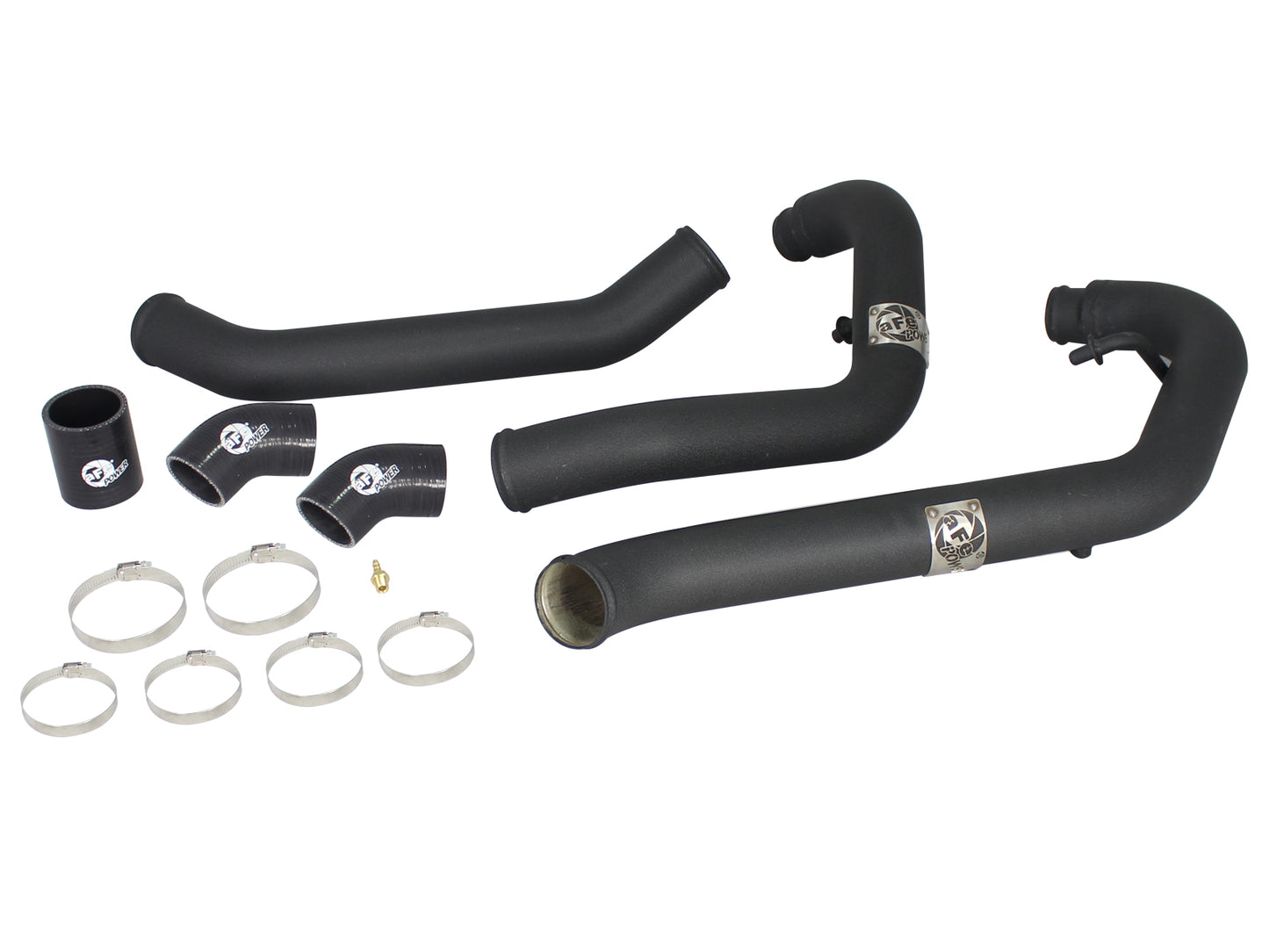 aFe Bladerunner 2.5in Intercooler Inlet Tubes | Ford F-150 V6 3.5L Ecoboost 11-14 (46-20128)