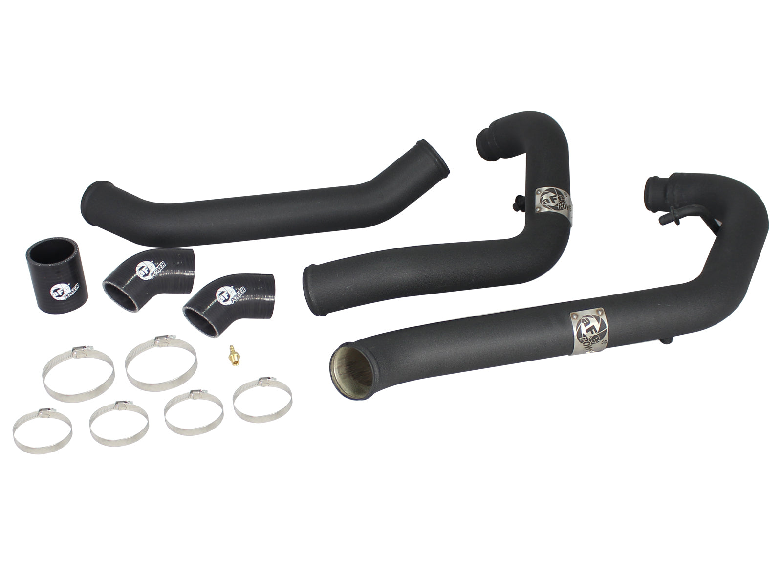 aFe Bladerunner 2.5in Intercooler Inlet Tubes | Ford F-150 V6 3.5L Ecoboost 11-14 (46-20128)