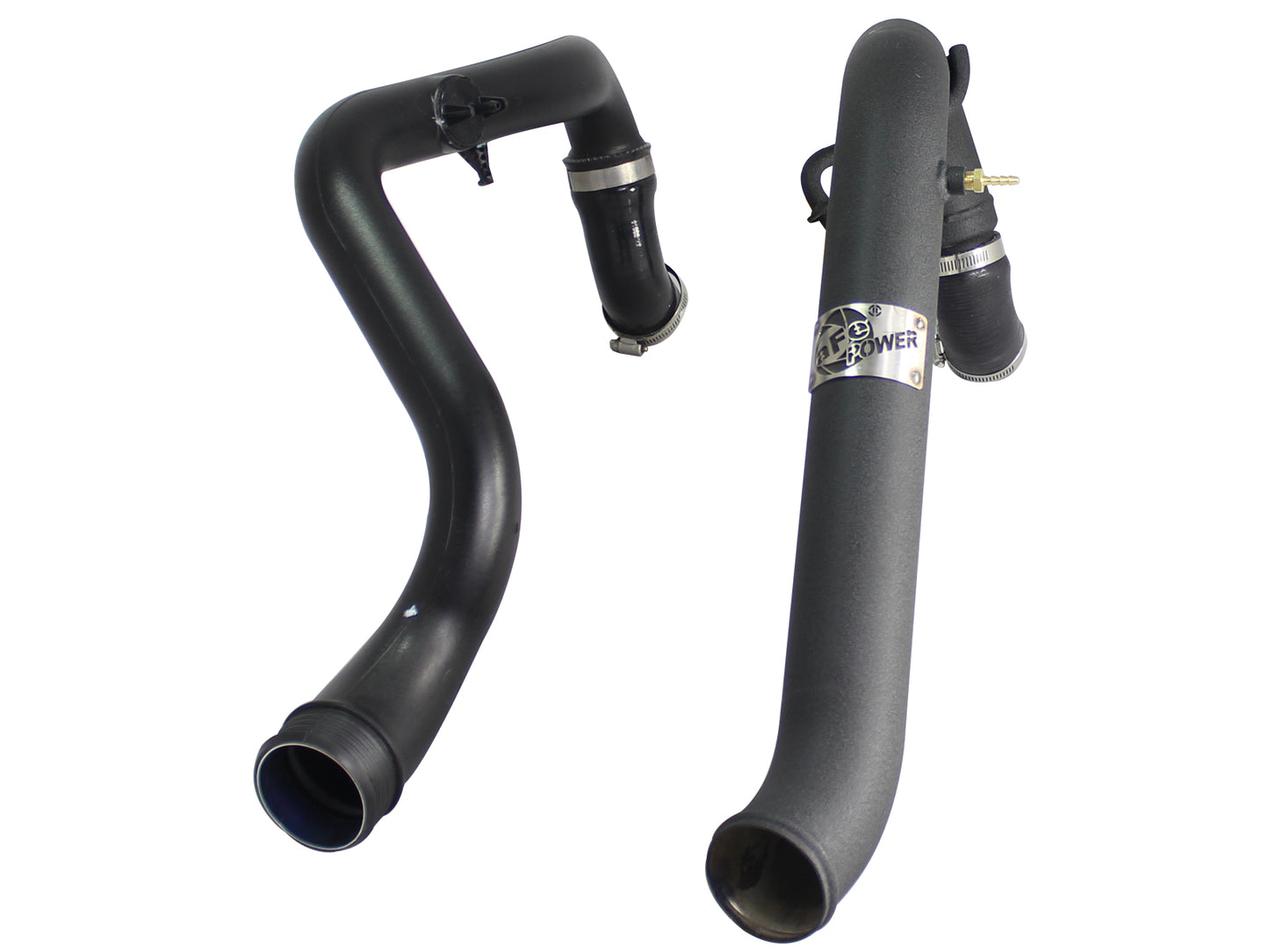 aFe Bladerunner 2.5in Intercooler Inlet Tubes | Ford F-150 V6 3.5L Ecoboost 11-14 (46-20128)