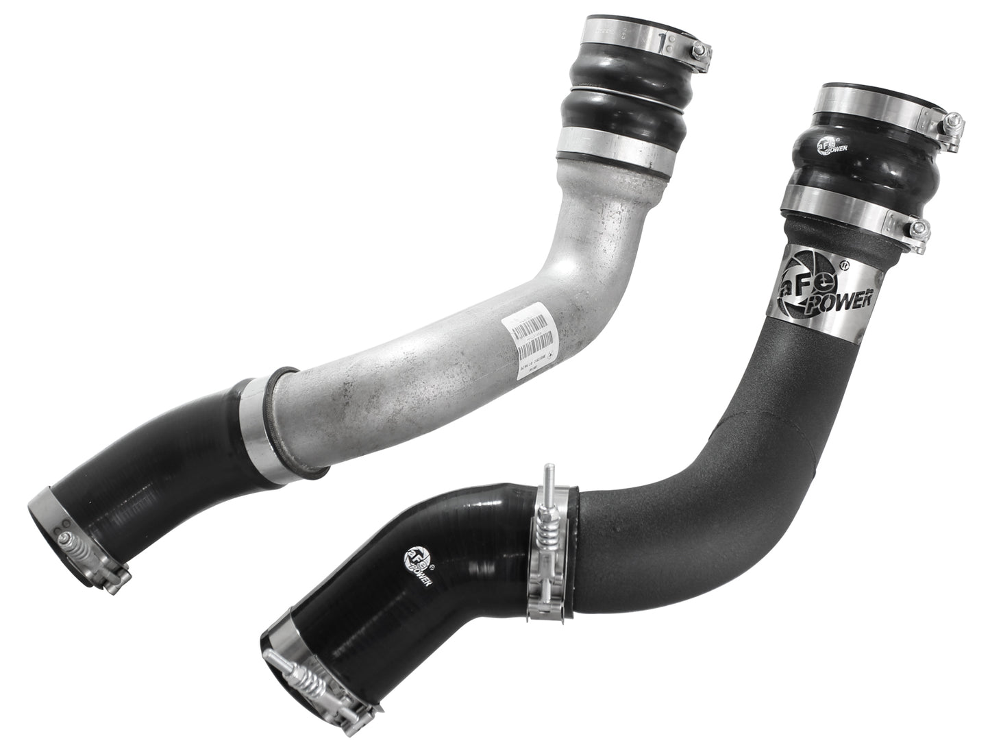 aFe BladeRunner 3in Black Intercooler Tube Cold Side | Dodge RAM 10 (46-20139-B)