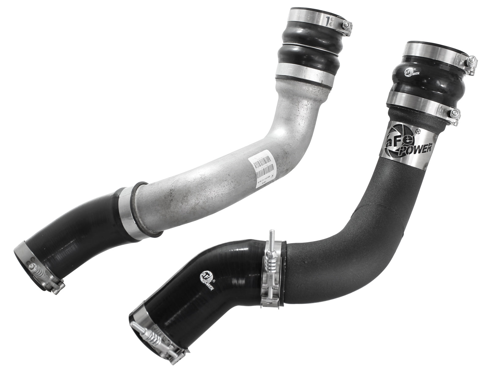 aFe BladeRunner 3in Black Intercooler Tube Cold Side | Dodge RAM 10 (46-20139-B)