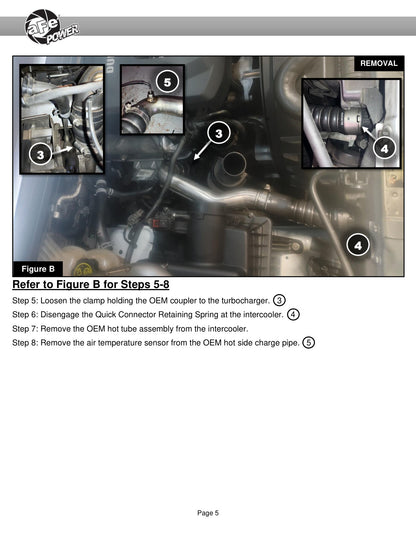 aFe BladeRunner SS Charge Pipe | GM Colorado/Canyon 12-26 (46-20268SS)