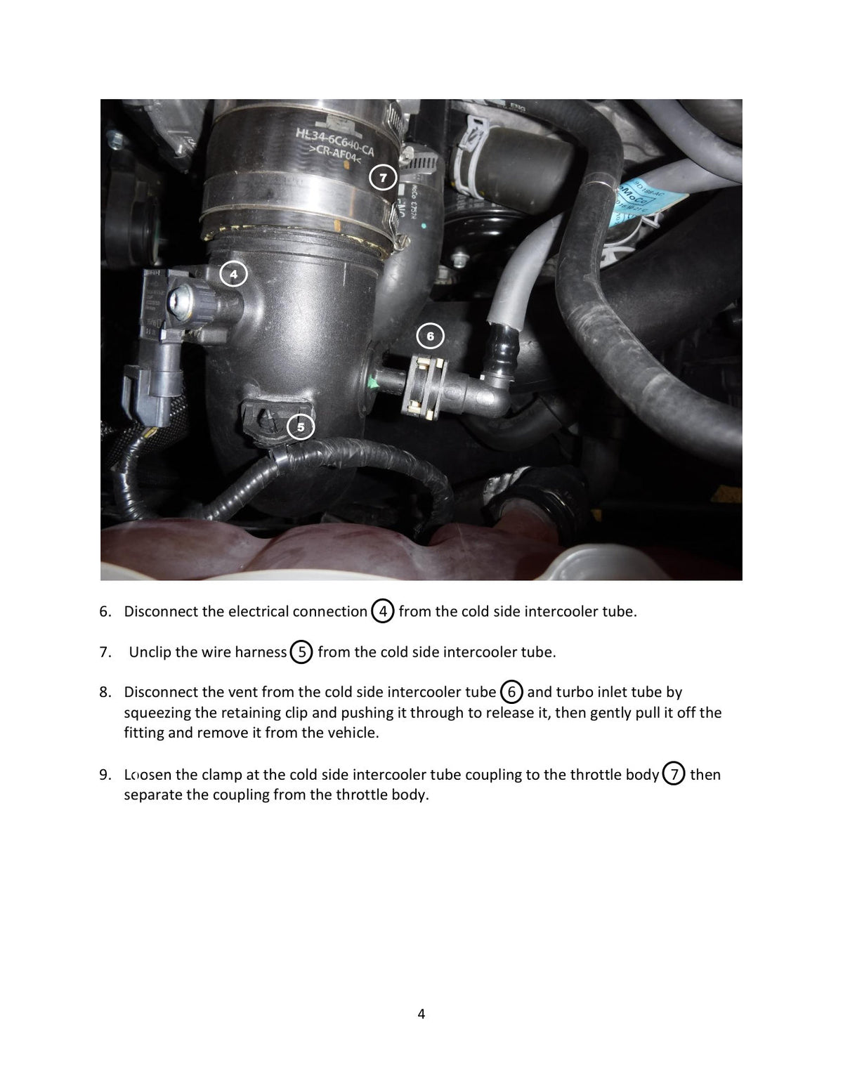 aFe Bladerunner 2.5in Hot Side IC Tubes w/SS Clamps | Ford F-150 Raptor V6 3.5L (17-20) (46-20298-B)