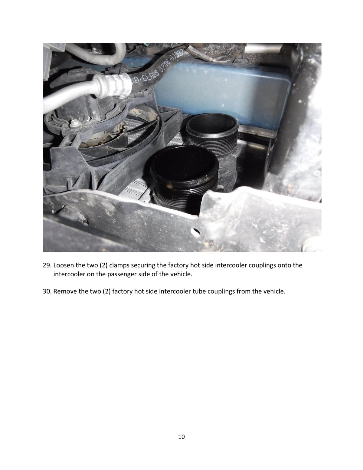 aFe Bladerunner 2.5in Hot Side IC Tubes w/SS Clamps | Ford F-150 Raptor V6 3.5L (17-20) (46-20298-B)