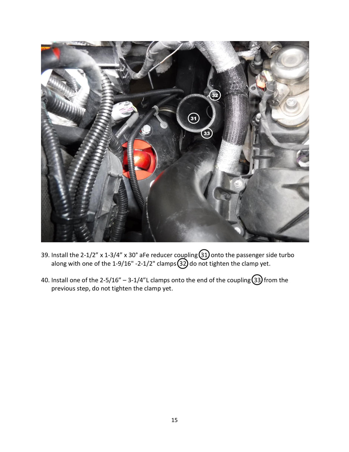 aFe Bladerunner 2.5in Hot Side IC Tubes w/SS Clamps | Ford F-150 Raptor V6 3.5L (17-20) (46-20298-B)