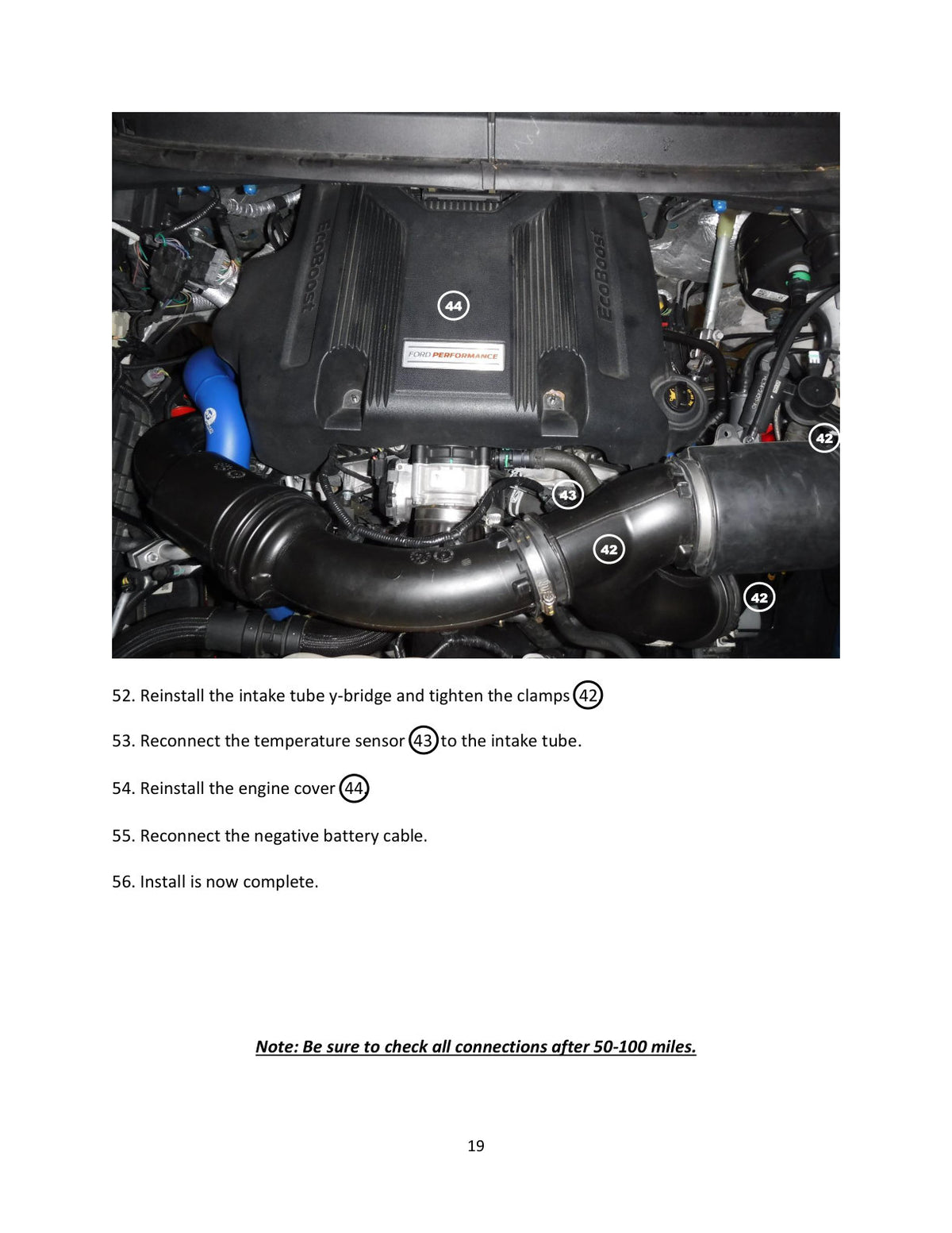 aFe Bladerunner 2.5in Hot Side IC Tubes w/SS Clamps | Ford F-150 Raptor V6 3.5L (17-20) (46-20298-B)