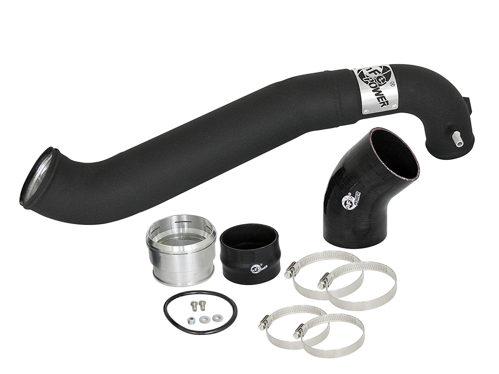 aFe 3.5in to 3in Intercooler Tube Cold Side | Ford F-150 Raptor EcoBoost (17) (46-20299-B)