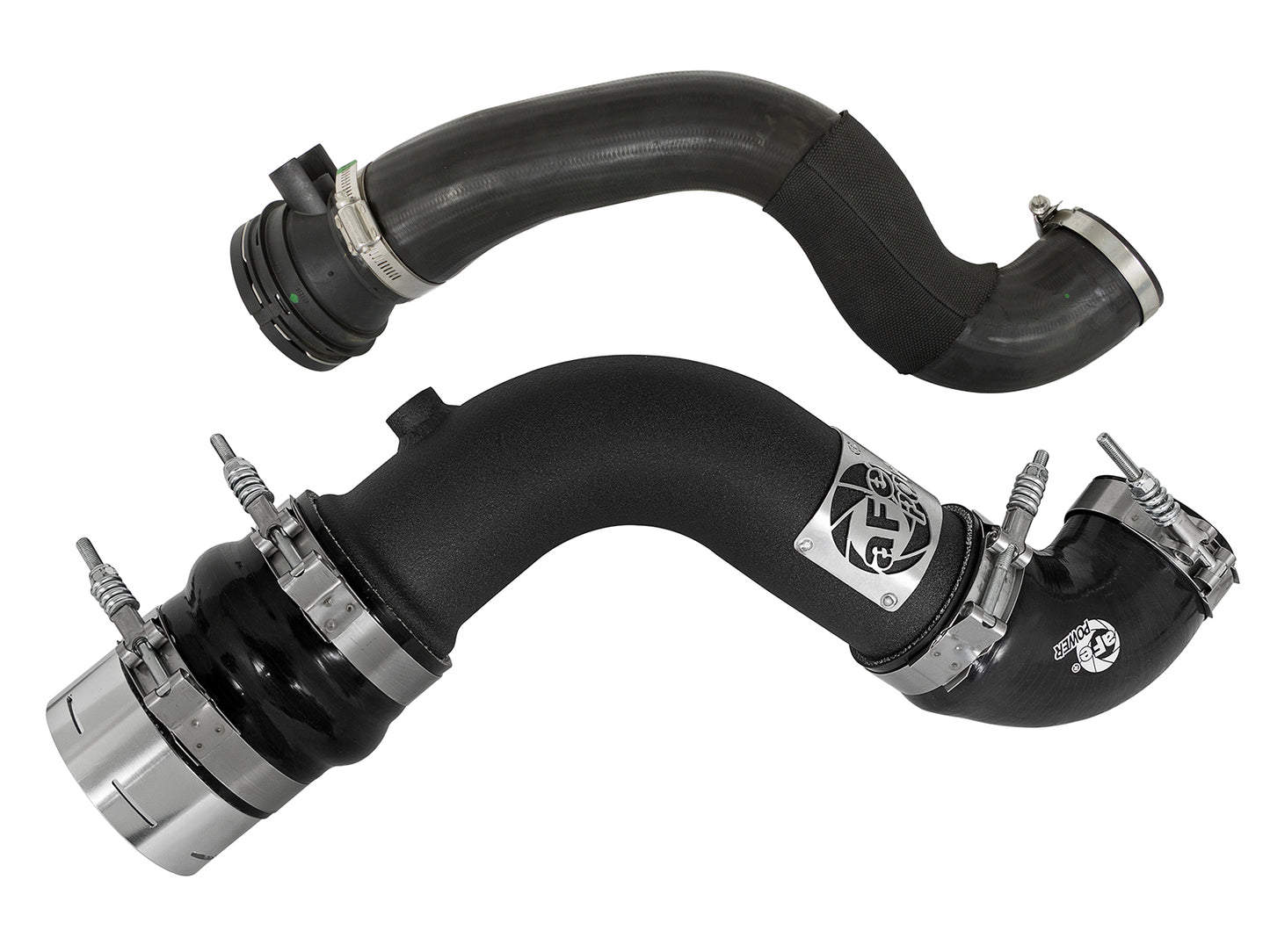 aFe Bladerunner 3in Intercooler Cold Side Tube | Ford Diesel Trucks V8-6.7L (17) (46-20319-B)