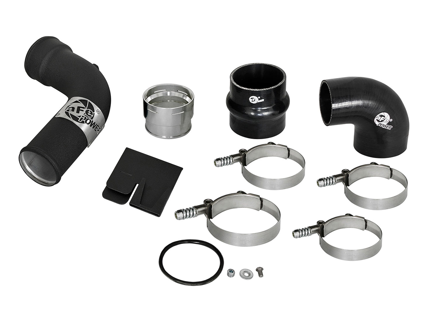 aFe Bladerunner 3in Intercooler Cold Side Tube | Ford Diesel Trucks V8-6.7L (17) (46-20319-B)