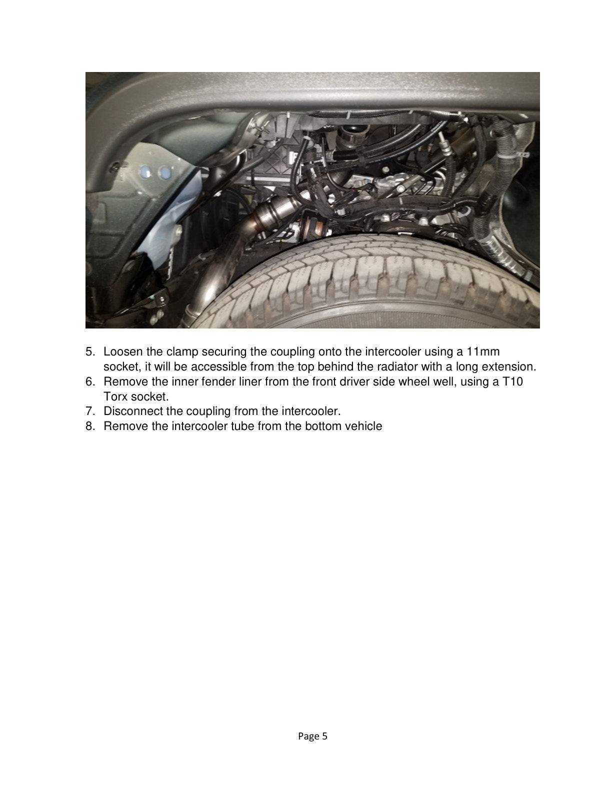 aFe Bladerunner 3in Intercooler Hot Side Tube | GM Diesel 15-19 L5P (46-20338-B)