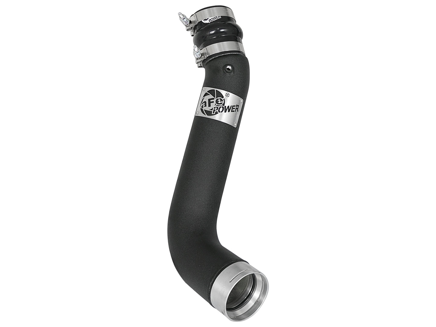 aFe BladeRunner 3in Black Intercooler Tube | GM Diesel V8 6.6L (15-19) (46-20339-B)