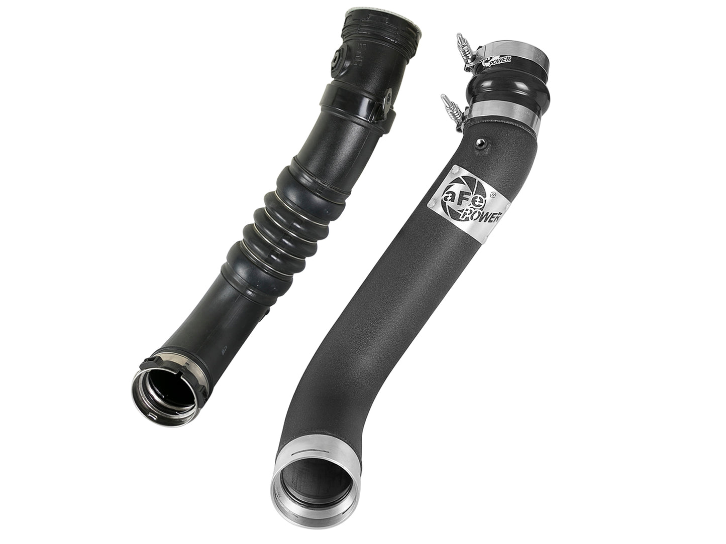 aFe BladeRunner 3in Black Intercooler Tube | GM Diesel V8 6.6L (15-19) (46-20339-B)