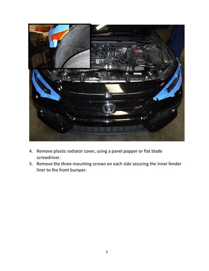 aFe BladeRunner GT Intercooler Kit | Honda Civic FC/FB/FG (16-22) (46-20342-R)