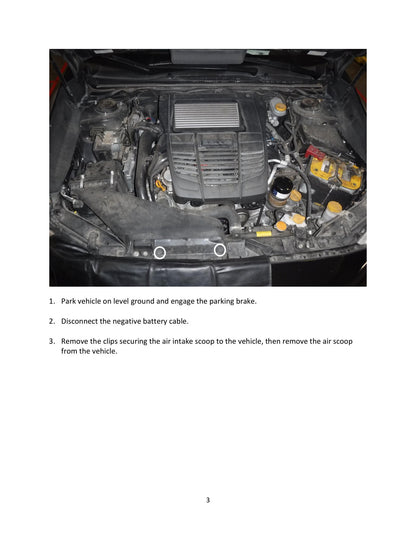 aFe 2.5in Aluminum Hot Side Charge Pipe | Subaru WRX 2.0T (15-20) (46-20378-B)