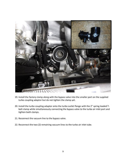aFe BladeRunner 2.5in Aluminum Hot Side Charge Pipe | Subaru WRX 2.0T (15-20) (46-20378-R)
