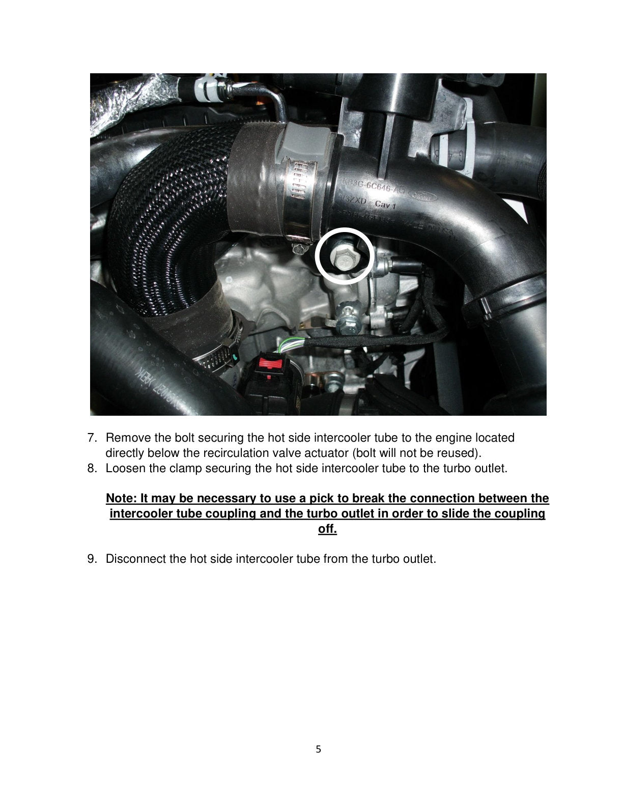 aFe BladeRunner 3in Alum Hot & Cold Intercooler Tube Kit | Ford Ranger 2.3L (19) (46-20384-B)