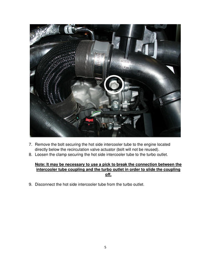 aFe BladeRunner 3in Alum Hot & Cold Intercooler Tube Kit | Ford Ranger 2.3L (19) (46-20384-B)