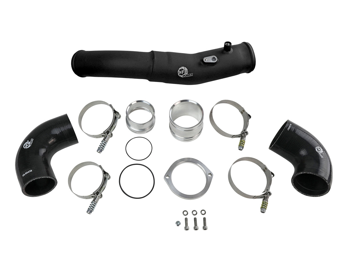 aFe 3in Black Intercooler Tube | Toyota Supra 3.0L 2020 (46-20398-B)